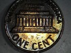 1978-P Toned Lincoln Memorial Cent Penny with Rainbow Toning — photo 3