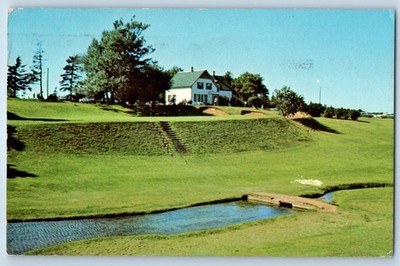 Canada Postcard The Picturesque 9th Green  Gables Golf Course Cavendish 1967