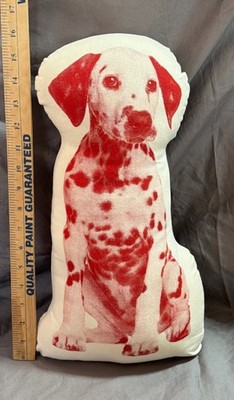 Sweet Dalmatian Fauna Decor Standing Pillow 100% Organic Cotton 16  Areaware