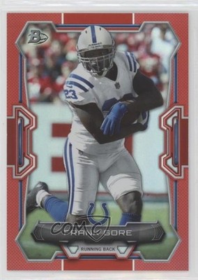 2015 Bowman Red Rainbow Foil 21/25 Frank Gore #97 01i1