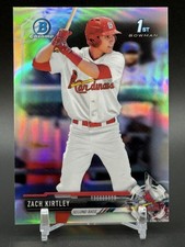 2017 Bowman Draft Chrome ZACH KIRTLEY 1st Refractor #BDC-20 St. Louis Cardinals