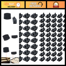 72Pcs Bed Slat Cover Replacement Caps - Plastic End Holders for Wooden Slats, 48