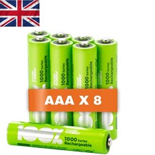High-Capacity 800mAh AAA Rechargeable Batteries - Ideal for Electronics and Toys 12.58 per battery