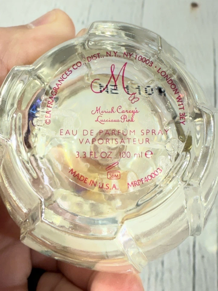 Туалетная вода для женщин Mariah Carey's LUSCIOUS PINK 3,3 жидких унции спрей СНЯТА С ПРОИЗВОДСТВА - Изображение 3 из 4