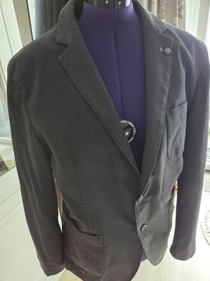 Camp David Herren Jackett Sakko Gr. 54  Dunkel Grau Anthrazit 1x getrag Wie Neu!