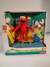 Fisher Price Playtime Talker ELMO Mattel Inc Vintage Toy 2000 NEW Ages 18 Month