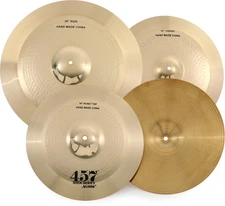 Wuhan 457 Rock - 3-piece Cymbal Pack