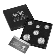 2021 Limited Edition Silver Proof Set American Eagle Collection Set Box, OGP