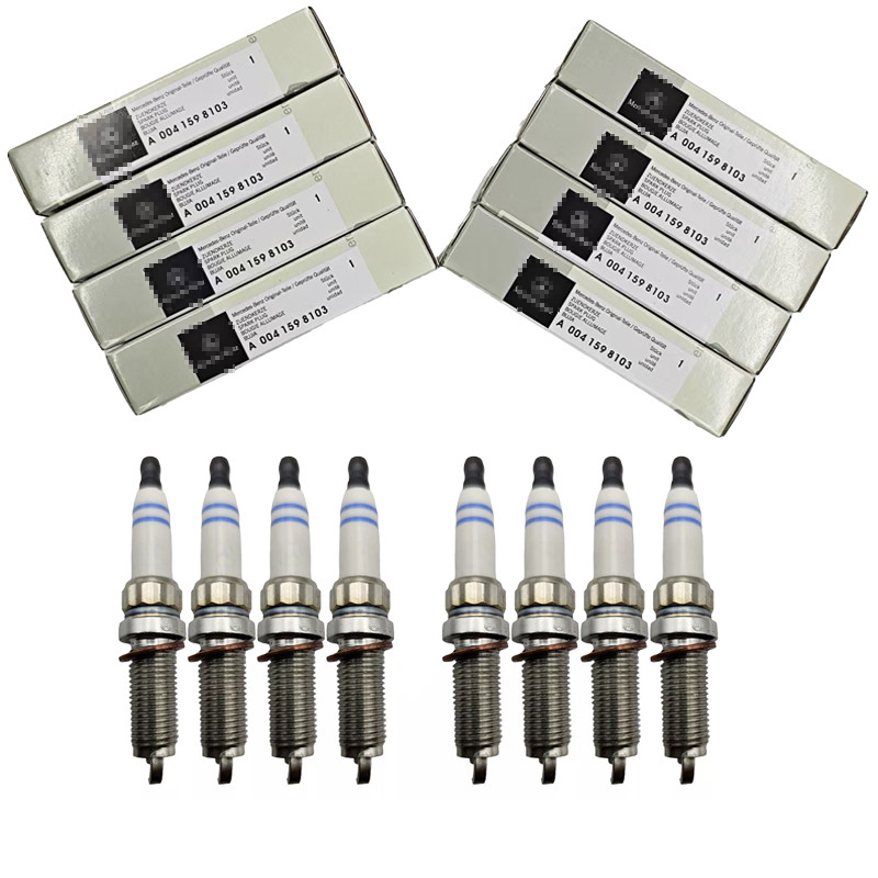 8pcs Genuine For Mercedes W166 R172 W204 W207 W212 W216 Spark Plugs A0041598103