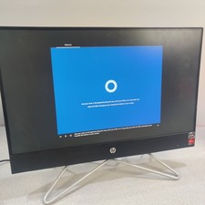 HP ALL-IN-ONE 22-df0xxx RYZEN 3 3250U 8GB RAM 1TB HDD WIN10 PRO NO AC ADAPTER