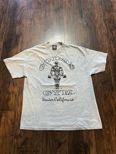 Vintage Golds Gym Shirt Mens Size XL Gray Venice Beach California Bodybuilding