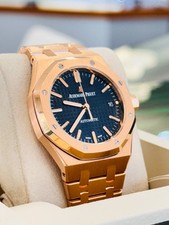 Audemars Piguet Royal Oak 37MM Automatic Black Dial 18K Rose Gold 15450OR.OO.D00 3
