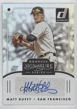 2016 Panini Donruss Signature Series Matt Duffy #SGS-MD Auto 0b0