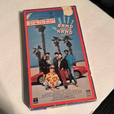 Band Of The Hand VHS Movie. ( 1986 ) Rare Cover Slide Cult Classic. Hard To Find