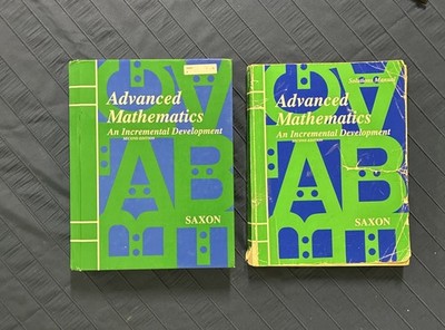 Saxon Advanced Mathematics Textbook and Solutions Manual - Second Edition