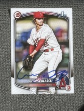 2025 Bowman Chrome Prospects George Klassen #BP-63 SIGNED IP Autograph