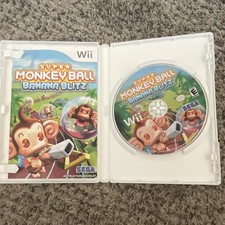 Super Monkey Ball Banana Blitz (Nintendo Wii)  - Game, Case & Cover