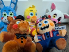 Five Nights At Freddy's Jazwares Wave 2 Plush Set Of 5 With Tags FNAF