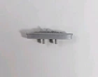 Vintage 1967 Milton Bradley Battleship Game Replacement Piece Battleship Gray