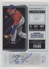 2018 Panini Contenders Draft Picks Prospect Ticket 27/99 Tyler Frank Auto fm0