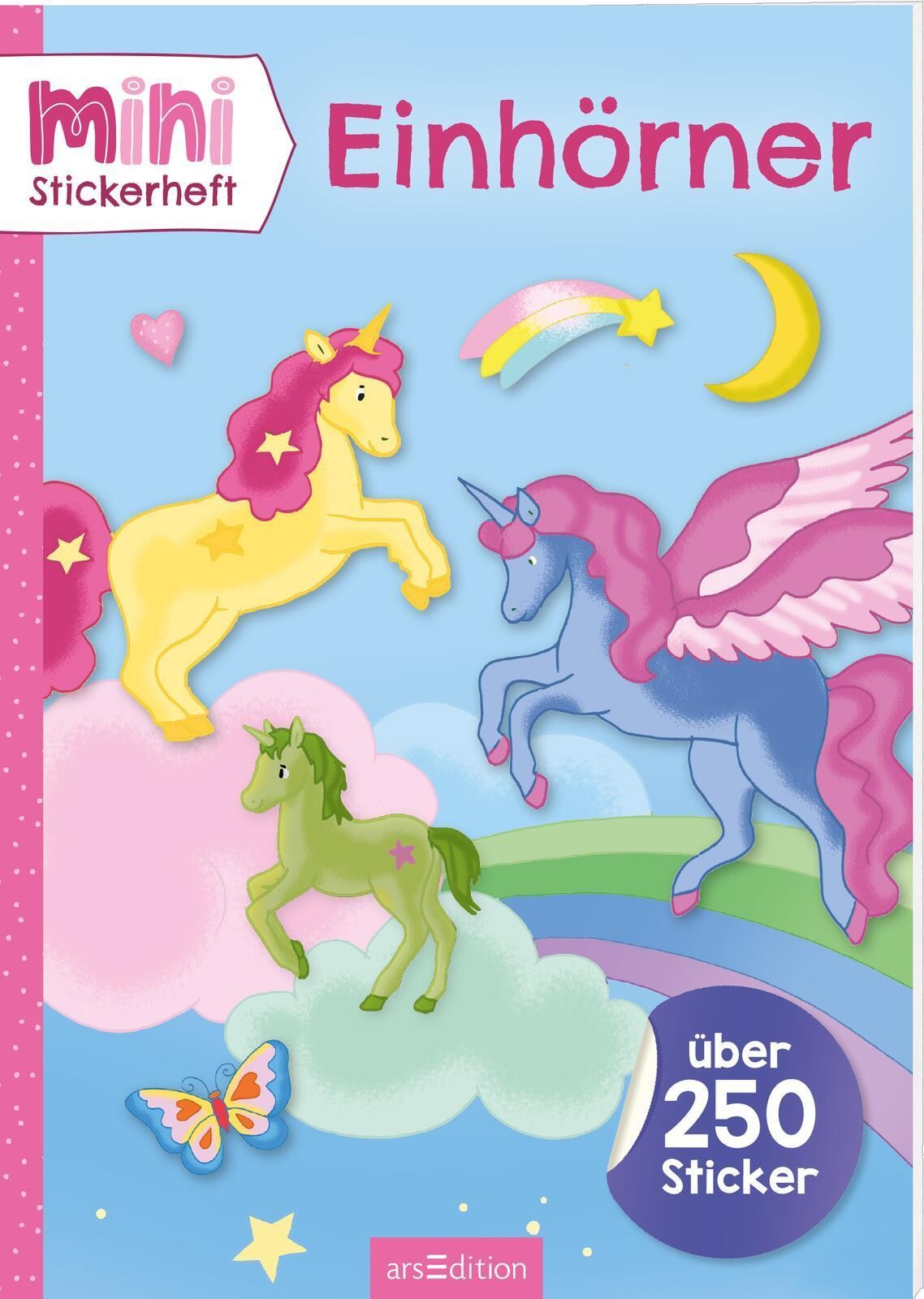 MINI-Stickerheft - Einhörner Isabelle Metzen