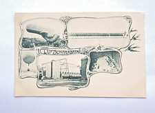 WWI German- Luftschiffer-Bataillon Postcard-RPPC-Zepplin-Pre 1914 - O. Tellgmann