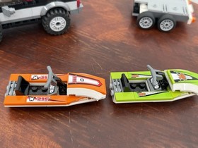 LEGO CITY: 60058 SUV with Watercraft INCOMPLETE, Only Missing 2 Pieces!!!