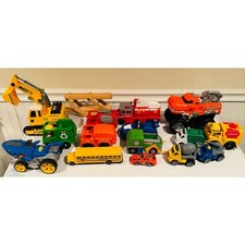 Vehicles SharkByte Hot Rod Chomper, T-Rex Monster Truck, Excavation Backhoe