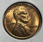 1960 GEM Uncirculated "SMALL DATE" LINCOLN CENT "FULL RED" Coin!
