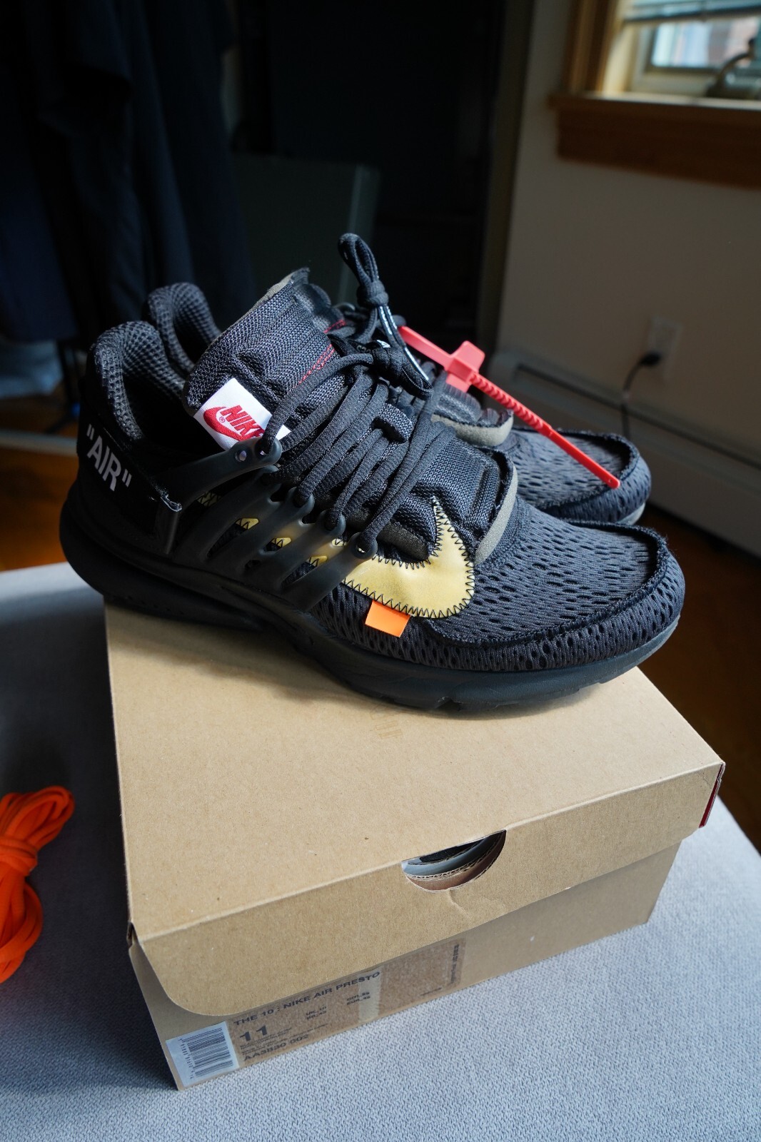 OFF WHITE X NIKE Taglia 11 Nike Air Presto x Off White basse nere