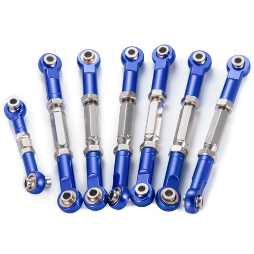 FLYXM 7Pcs Aluminum Camber Link with Rod Ends for Traxxas Slash 2WD 1/10 Upgrade - Picture 5 of 10