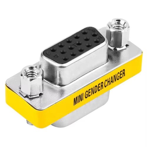 15 Pin VGA SVGA Gender Changer Adaptor Connector Coupler Female Female to ❁UK - Photo 5/11