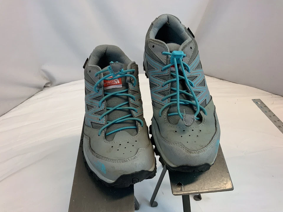 Zapatos de Senderismo The North Face Talla 4 Niños 6 Mujeres Cuero Gris YGI I0S-221 Foto 4 de 4