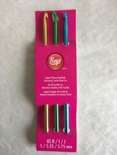 Boye 6226 Crochet Hook Set 3 pc H I J 5.0, 5.25, 5.75mm