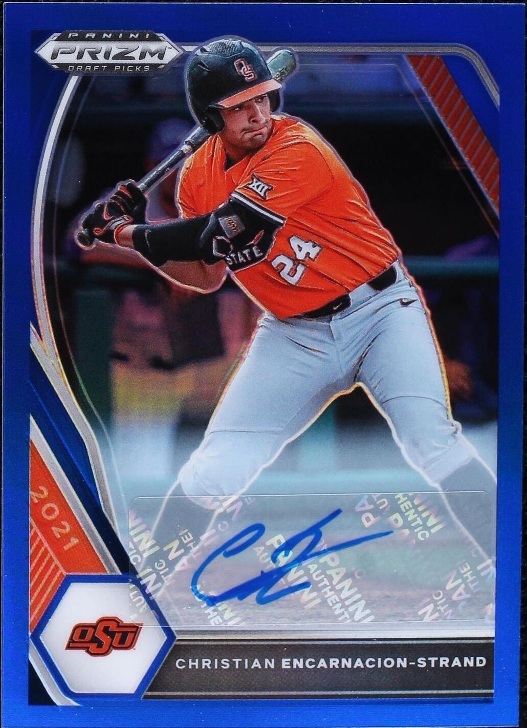 Strands Draft Picks 2021 Panini Prizm Draft Picks - Christian Encarnacion-Strand #PDP128 ...