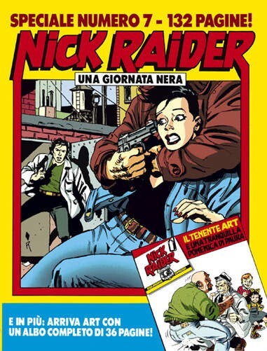 Fumetto Nick Raider Speciale n. 7 con albetto