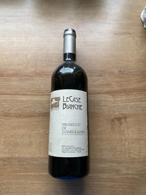 Biete eine Flasche 1992 Prosecco Di Conegliano Le Case Bianche D.O.C 11%, 750ml