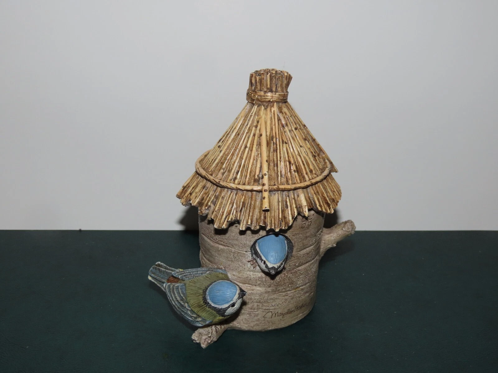 MARJOLEIN BASTIN BIRDHOUSE KITCHEN TIMER BLUE & YELLOW BIRDS