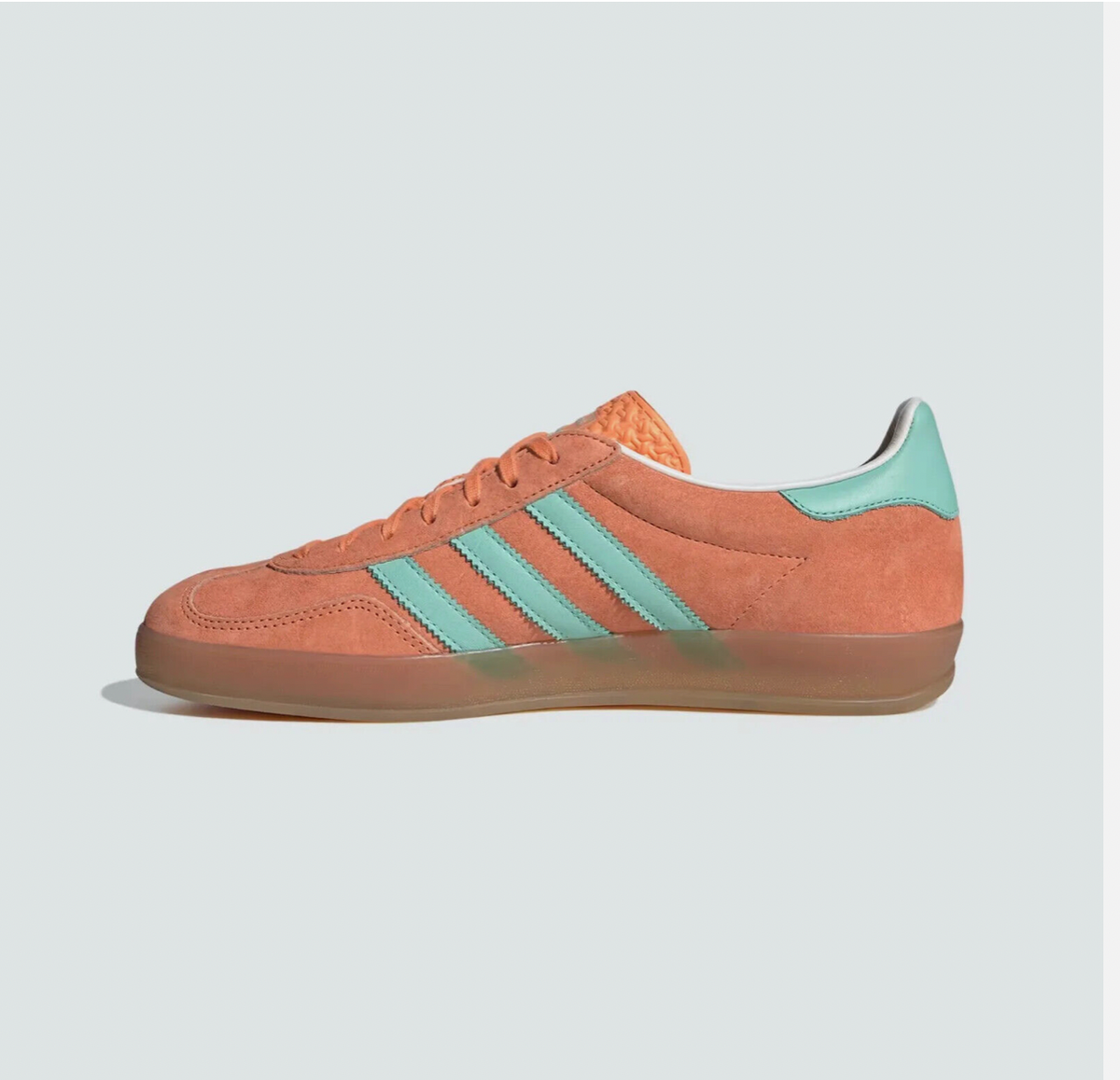 【ミチコ】GAZELLE INDOOR　IH7499  New Adidas Gazelle Indoor Shoes - Easy Orange/ Clear Mint (IH7499