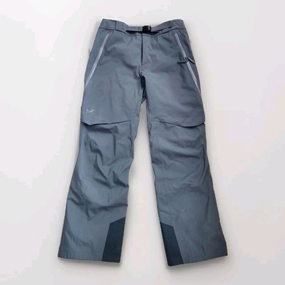 Arc'teryx Men's Iser Goretex RECCO Ski Pants Gray Size 30 Arc'teryx Men's Iser Goretex RECCO Ski Pants Gray Size 30