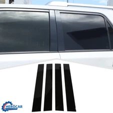 Car Door Window Pillar Post Panel Decor Cover Trim Decal Sticker For 4Runner 10+