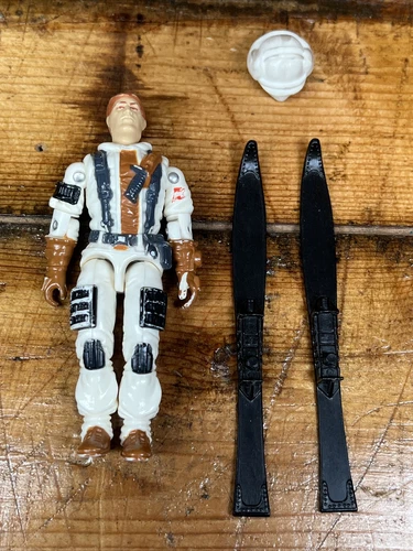 1988 Hasbro G I Joe Classic Collection ARAH Blizzard Action Figure Skis Helmet