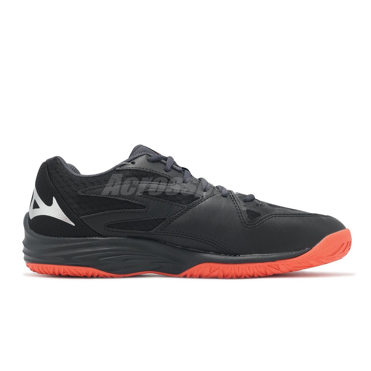 なねも Mizuno Thunder Blade Z Black Orange Men Volleyball Sports Shoes