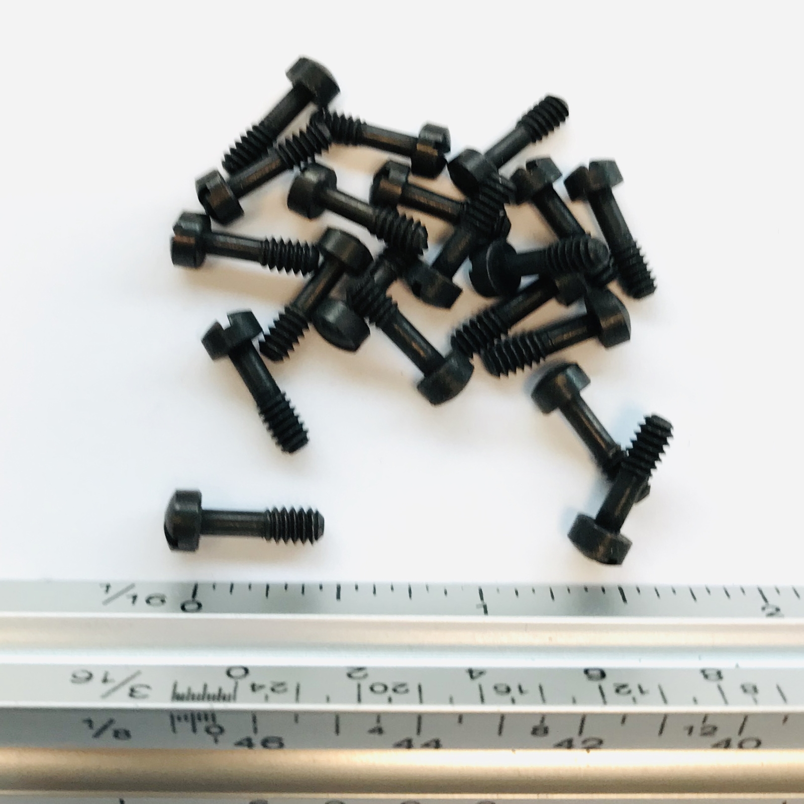 (PKG of 20) 632 x 7/16” Captive Panel Screw, SS Black Oxide, RAF 0832