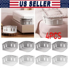 4X Lock Sheet Holders Keep Sheets Tight Heavy Duty Straps Fit All Mattresses US