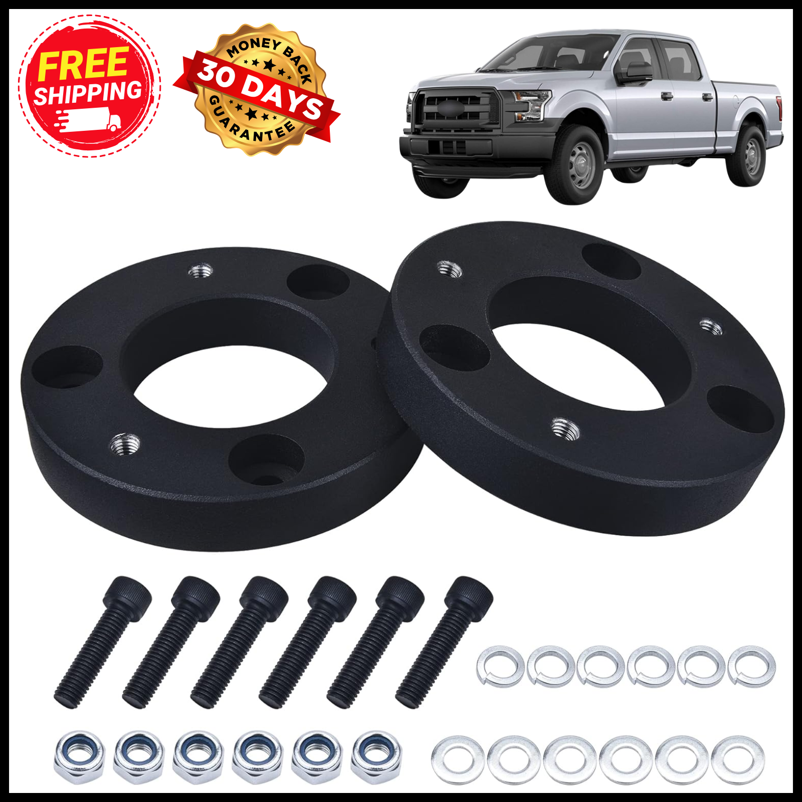 1.5 Inch Front Leveling Kit for 2004-2022 Ford F150 4WD 2WD Lincoln Mark LT Expedition Trucks  