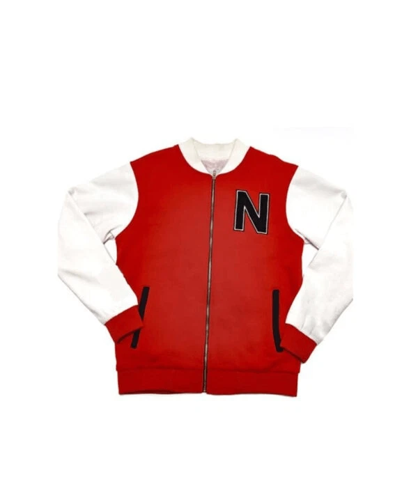The Game Master Captain N Red Varsity Jacket