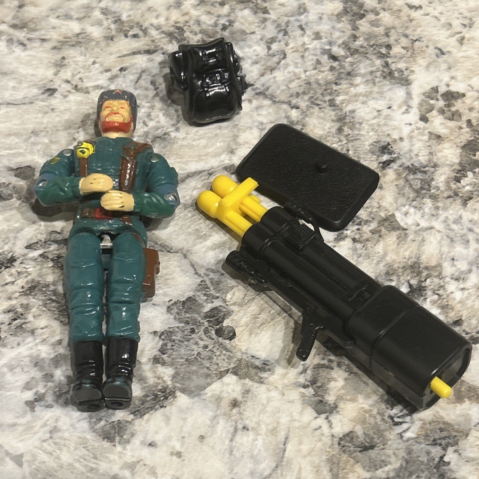 VTG GI Joe Big Bear V1 Oktober Guard Anti-Armor ARAH Figure 1992 Near Complete
