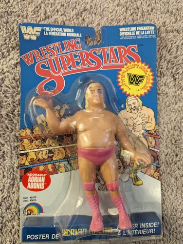 LJN Adorable Adrian Adonis WWF WWE Wrestling Actio...