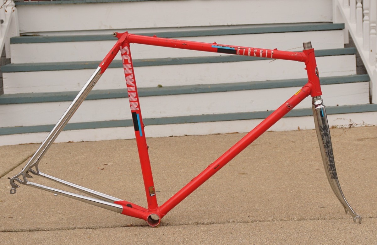 Schwinn Circuit Frameset Vintage 1980s Road Bike Columbus SL Frame